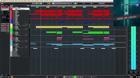 Cubase Pro Template Ripe (RnB) #cubasetemplate #cubase #cubasepro