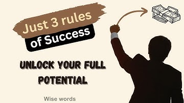 3 Rules for Unstoppable Motivation and Success | Personal Development | Inspiring | Wise words