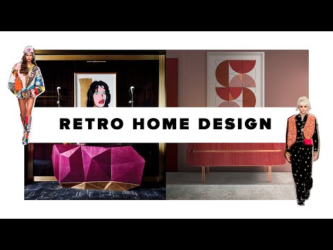 Video: Retro Böhmischer Künstler Home Design
