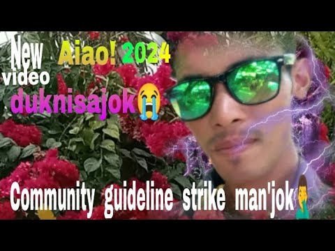 Duknisa😭 Community  guideline  strike  man'jok// new  video  2024// Enthony  vlogs23// garo