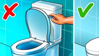 本当は間違てる！？お風呂やお手洗いでやりがちな10の間違い
