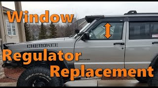 Jeep Window Regulator Replacement