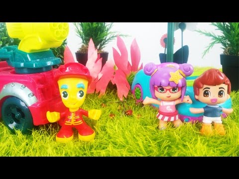 Игрушки Пинипон на пикнике. Игры для девочек