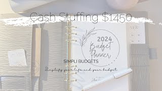 Cash Stuffing Third Paycheck in May | $1450 |  Zero Based Budget | #canadiancurrency #budgeting