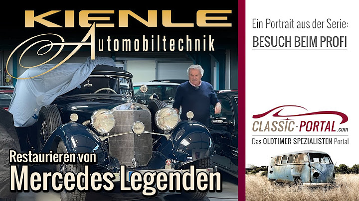 Mercedes Restauration KIENLE - Oldtimer Service & Verkauf nahe Stuttgart