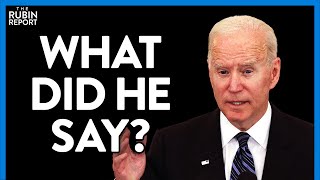 Biden Confuses Reporters, Links the 2nd Amendment to Nuclear Weapons | DIRECT MESSAGE | Rubin Report