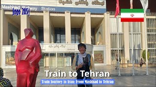 Jago 285| Train Journey in Iran: From Mashhad to Tehran screenshot 5
