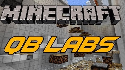 Minecraft: QB Laboratories (Custom Puzzle Map)