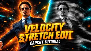 Velocity Stretch Edit In CapCut!!