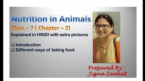 2.1 Modes of feeding |Nutrition in  Animals science7,(Chapter 2)