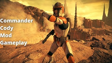 Star Wars Battlefront II - Commander Cody Mod Gameplay (The Clone Wars)