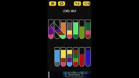 Water Sort Puzzle Level 1047