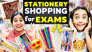 NEW Stationery Shopping for EXAMS!📝 Exam STATIONERY📝🌈Samayra Narula and Family | Samayra Narula |