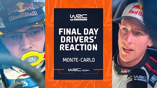 Final Day Drivers' Reaction | Wrc Rallye Monte-Carlo 2024