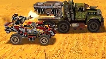 Racing on Cars With Steep Cannons - REAPER CAR Military Vehicles / Cartoon Game or Kids