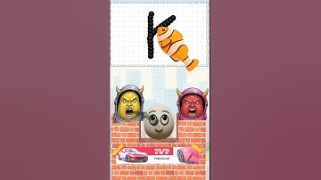 Number VS Alphabet song in Draw to Smash KL56 #shortfeed #drawtosmash #alphabet