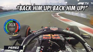 Perez being the best F1 teammate in Abu Dhabi