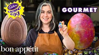 Pastry Chef Attempts to Make Gourmet Cadbury Creme Eggs | Gourmet Makes | Bon Appétit