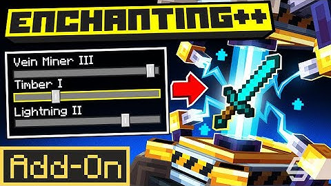 EPIC ENCHANTING++ ADDON: Insane Weapon Upgrades for Minecraft Bedrock!