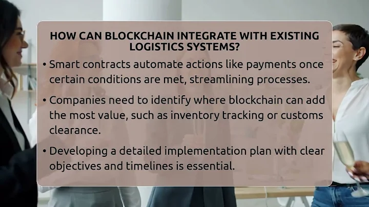 How Can Blockchain Integrate With Existing Logistics Systems? - Smart Logistics Network