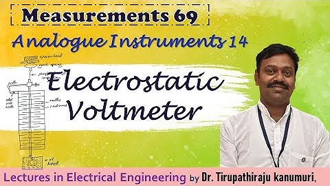 ME69 Electrostatic Voltmeter