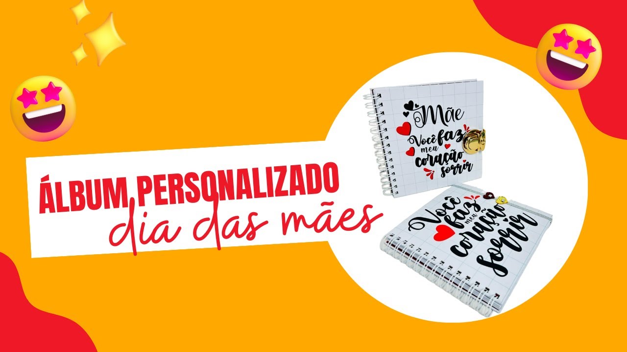 Capa do vídeo Álbum personalizado especial dia das mães e dia dos namorados! Com Jaque Juricic