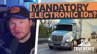 FMCSA to require electronic vehicle identification devices?