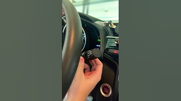 How to use the wipers on a Honda