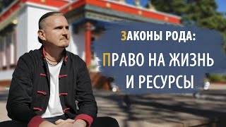 ЗАКОНЫ РОДА: ЗАКОН ПРАВА НА ЖИЗНЬ И РЕСУРСЫ | Дмитрий Пономарев
