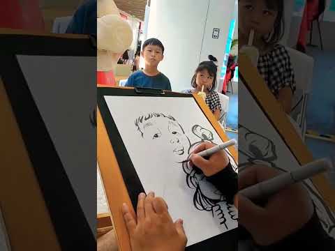 Drawing The kid hesitated / Draw animation Public 