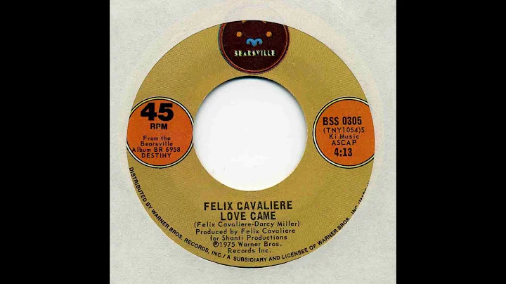 Felix Cavaliere (with Laura Nyro) - LOVE CAME - si...