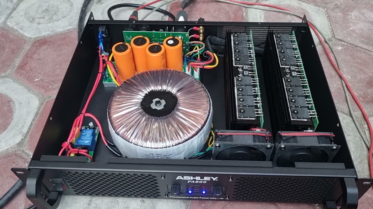 Review Power ASHLEY PA-800 ‼️ H Class Musicality - Gedor 15 Inchi Double