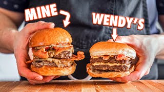 Making The Wendy's Baconator At Home | But Better