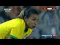 2019 China vs Brazil Women's football Yongchuan Four Nations Tournament Final