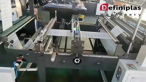 Máy làm (cắt) túi nhựa OPP, PE