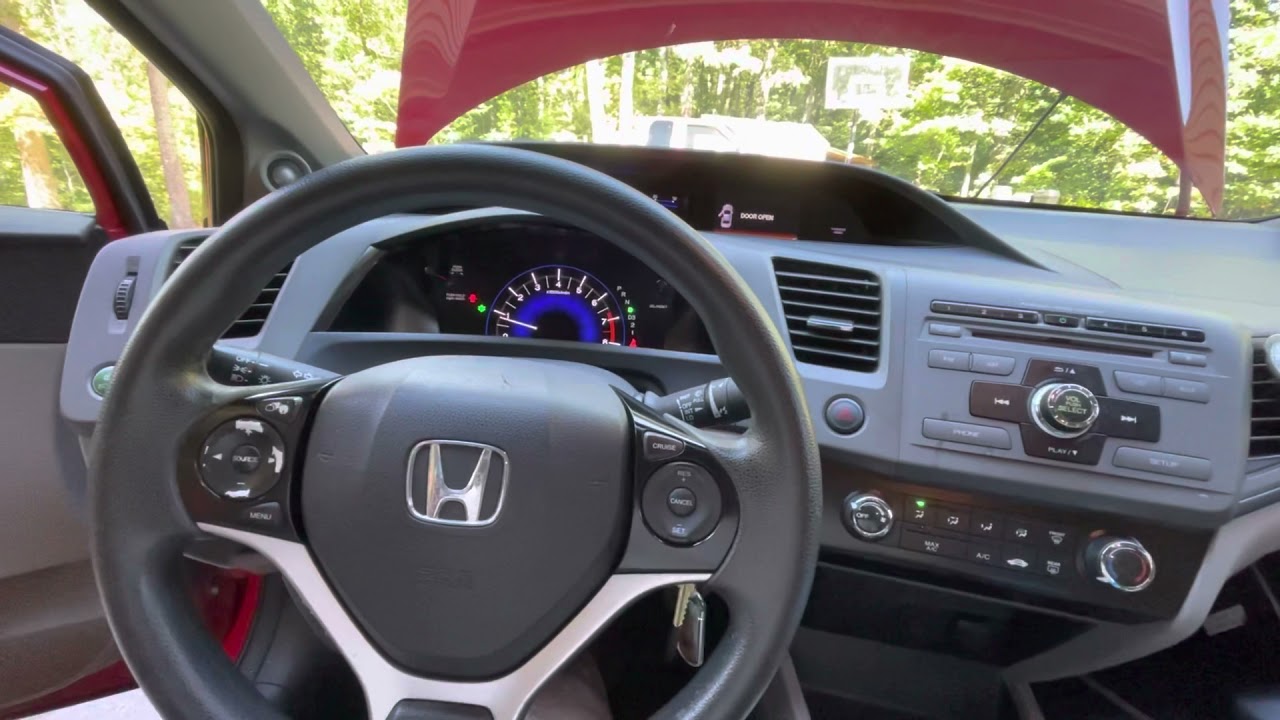 2012 Honda Civic Check DRL Systems - YouTube