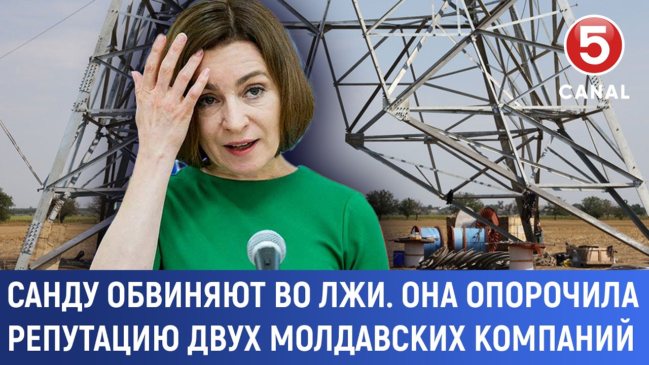 Санду обвиняют во лжи. Она опорочила репутацию двух молдавских компаний