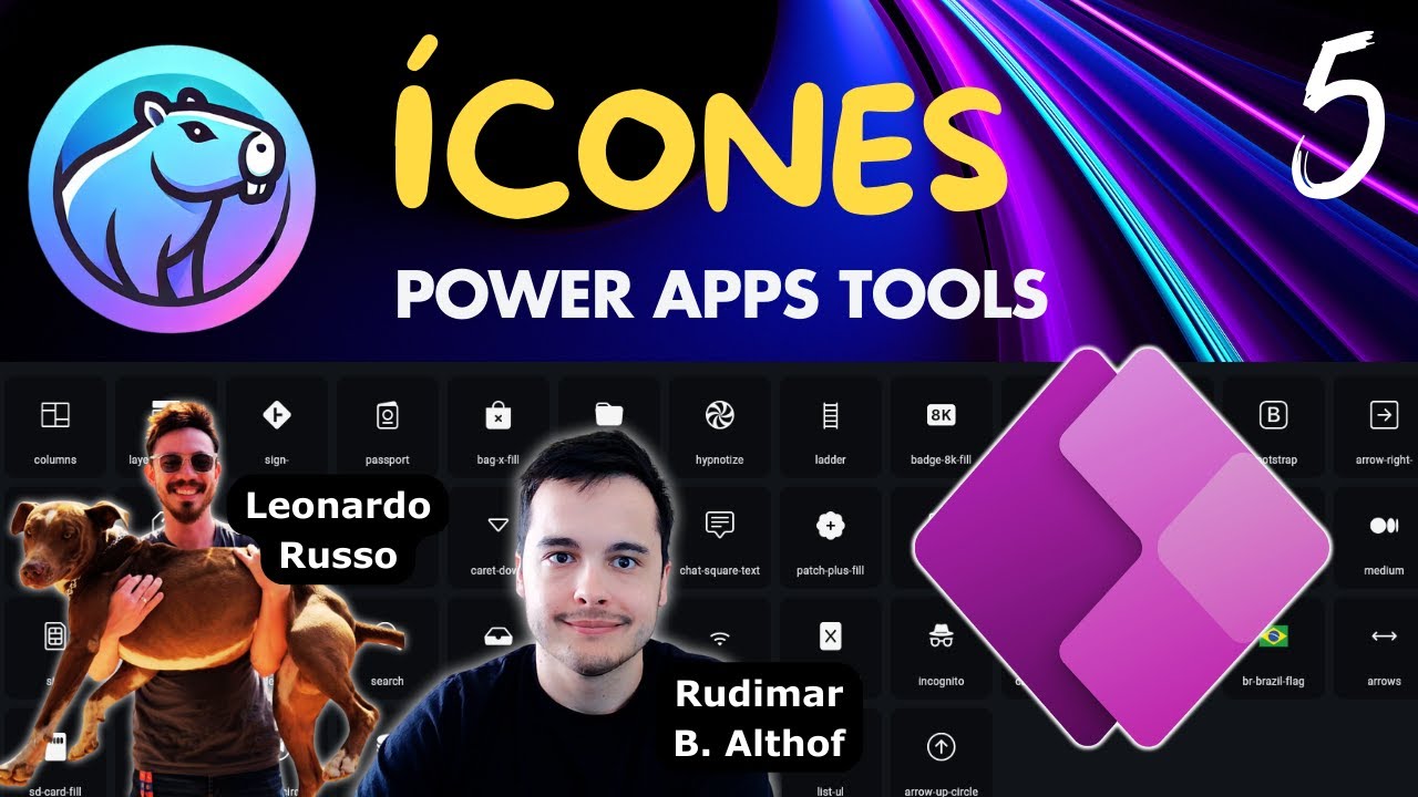 Como Utilizar Mais de 2.000 Ícones do Bootstrap no Power Apps - Power ...