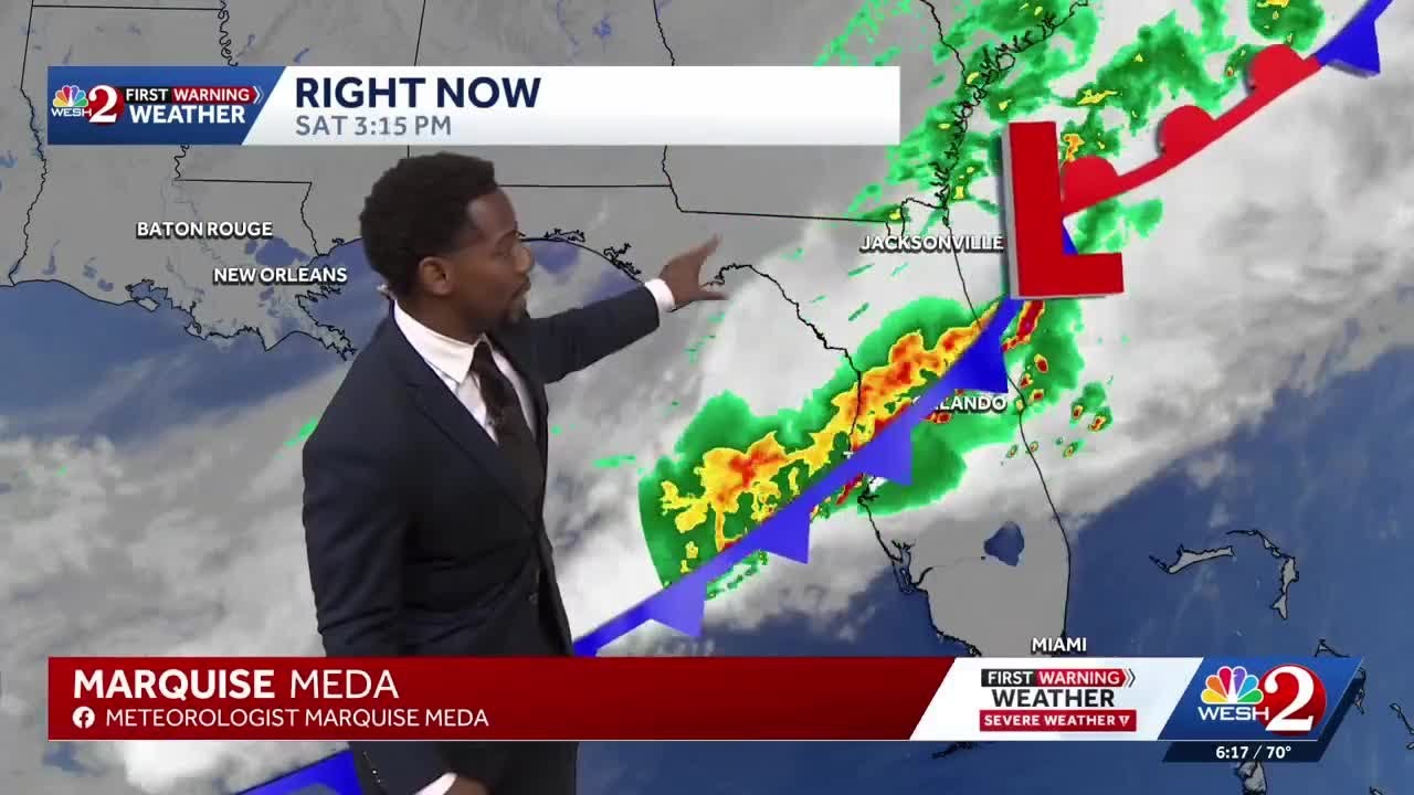 Severe Thunderstorm Threat Dying Down In Central Florida Ahead of ...