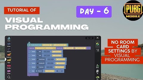 How To Use Visual Programming In Wow | Day - 6 | #PUBGMWOW | #WOWPakistanSeries