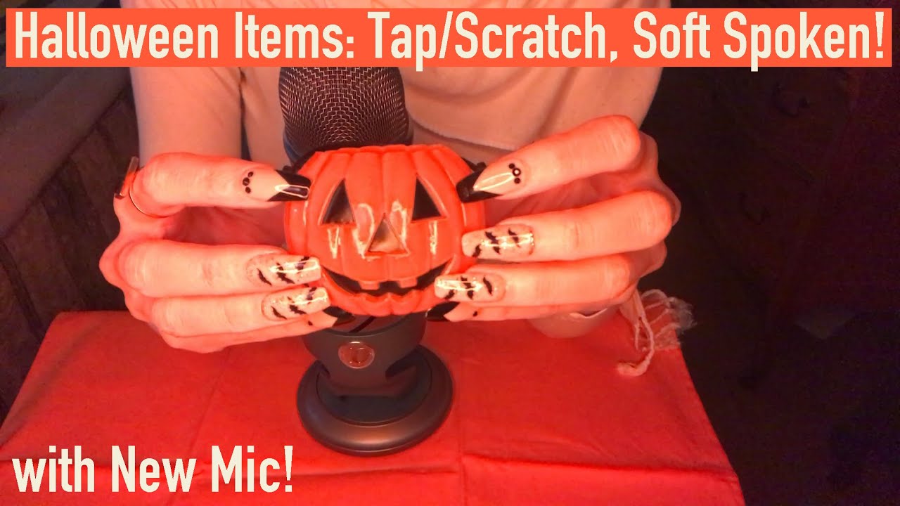 🎃 ASMR * Halloween * Fast Scratching & Tapping! * New Mic! * Soft Spoken * ASMRVilla