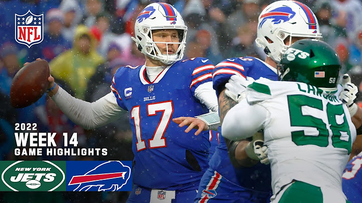 New York Jets vs. Buffalo Bills | 2022 Week 14 Game Highlights