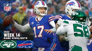 New York Jets vs. Buffalo Bills | 2022 Week 14 Game Highlights