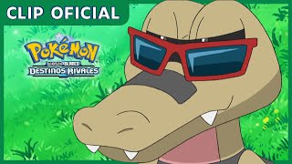 ¡Krokorok ha perdido sus gafas de sol! | Pokémon Negro y Blanco: Destinos rivales | Clip oficial