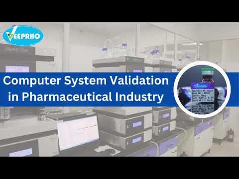 Computer System Validation in Pharmaceutical Industry - YouTube