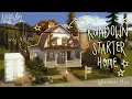 building a starter home for my 2000s save file!📦🚛☕️the sims 4 long play