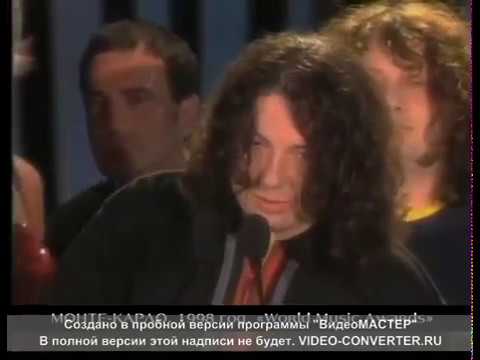 Агата Кристи - премия &quot;World Music Awards&quot; (Monte Carlo,1998)