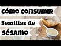 10 increíbles beneficios de las semillas de sésamo - YouTube