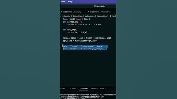 Measure #performance  of your #python code  #coding #es6 #javascript #code