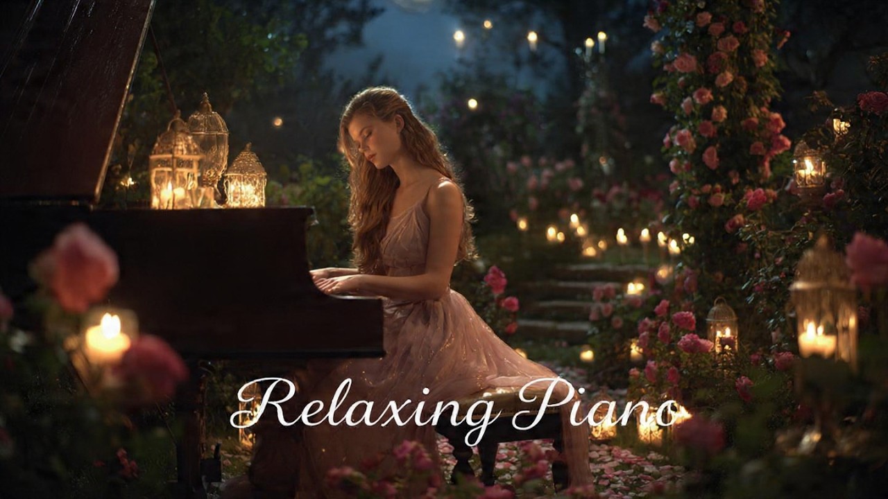 Deep Relaxing Piano Music 🌙 Stress Relief, Insomnia Healing & Calm Mind
